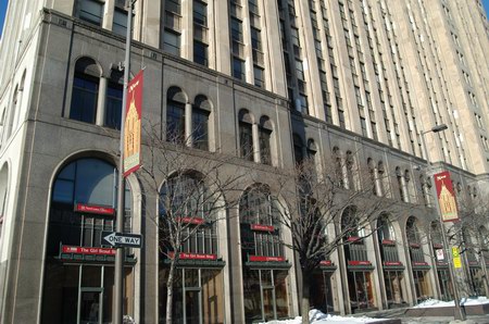 Fisher Theatre - Winter 2004 (newer photo)